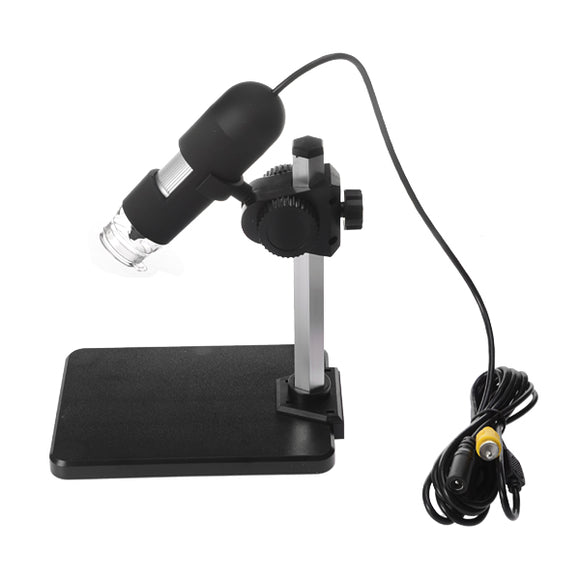 400X AV/TV Port Digital Microscope Magnifier with 8-LED White Light CA1T