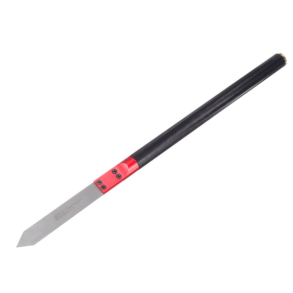 25mm Wide Wood Parting Tool 65Mn Steel Blade Wood Turning Tool with Aluminum Alloy Handle