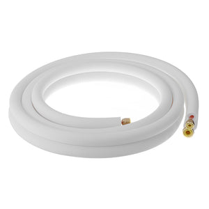 3.0M 6*10mm Air Conditioner Fittings Coil Tube Insulated Pure Copper Aluminum Pipes