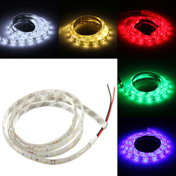 1M DC12V 3W 60 SMD 3528 Waterproof Red/Blue/Green/White/Warm White/RGB Flexible LED Strip Light