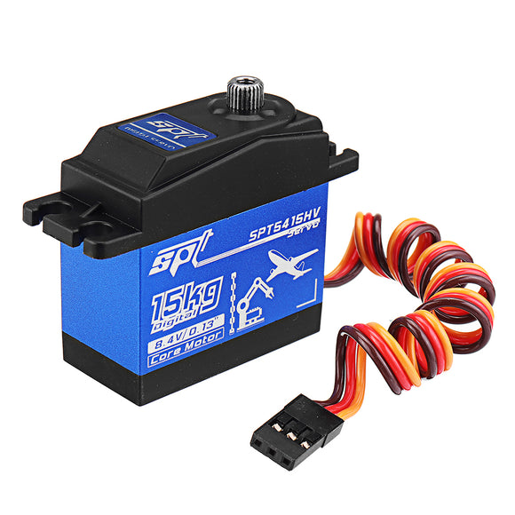 SPT Servo SPT5415HV 15KG 180 Metal Gear Digital Servo For 1:10 RC Car RC Models