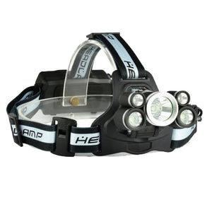 XANES 2409-B 1700LM Telescopic Zoom 18650 USB Rechargeable 5 Modes Headlamp with SOS Help Whistle