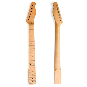 22 Fret Maple Wood Guitar Neck for TL Electric Guitar Neck Parts Replacement