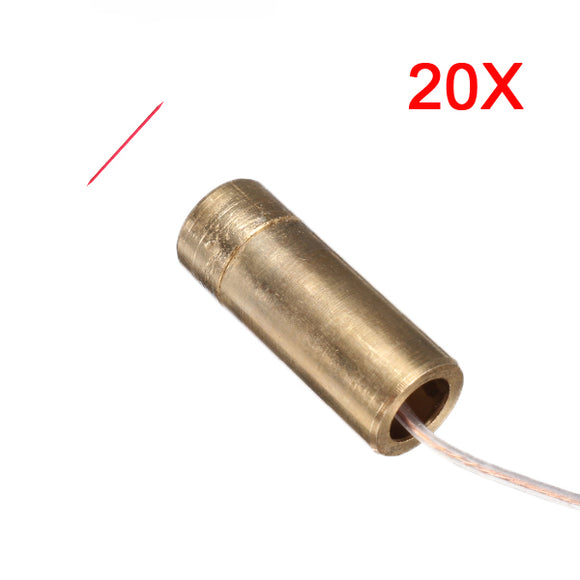 20Pcs 3V 650nM 5mW Line Laser Diode Module