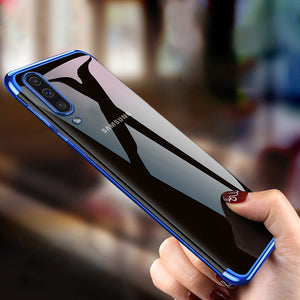 Bakeey Plating Soft TPU Protective Case For Samsung Galaxy A70 2019