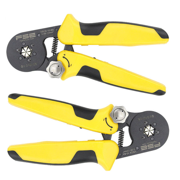 Crimping Pliers Tools VSC9 10-6A 0.08-10mm2 23-7AWG For Tube Type Needle Type Terminal Manual Adjustable Tools