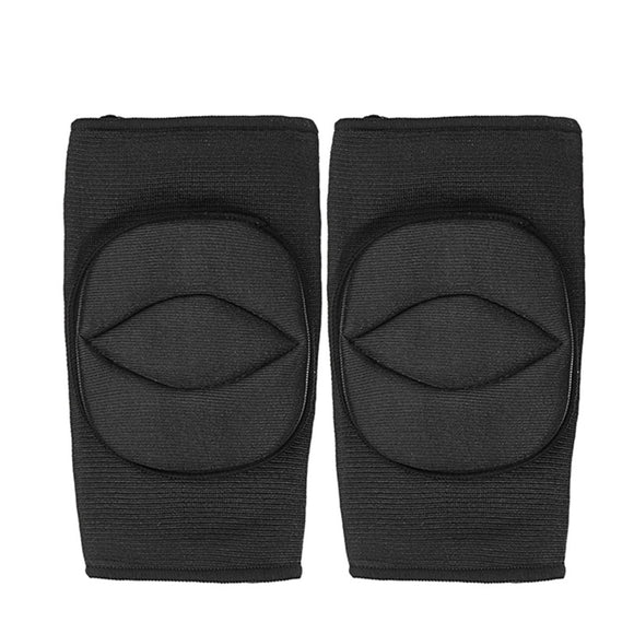 Elastic Sports Knee Pad Support Brace Cushion Anti-injured Protector Basketball Running Safety Guard