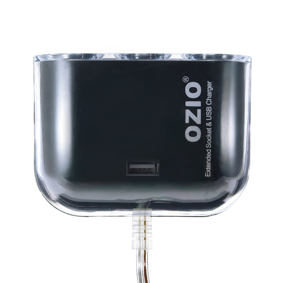One In Three Car Charger Multifunction Cigarette Lighter USB Interface