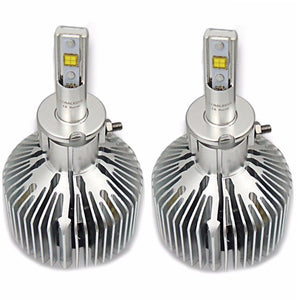2Pcs 881 Universal Car Led Headlight DRL Driving Fog Headlamp Light Adjustable Focussing Decode 50W