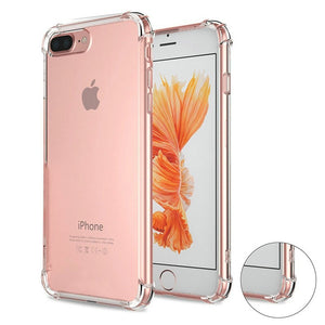 Air Cushion Corners Soft TPU Transparent Case For iPhone 7 Plus/8 Plus