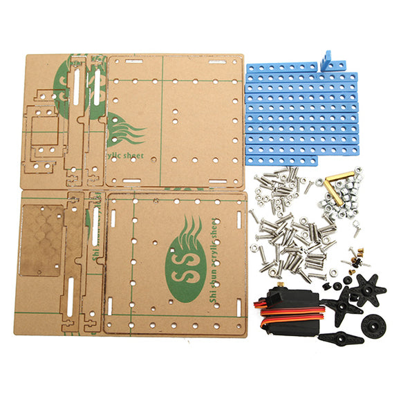 DIY Lift Elevator Kit Science Educational Develop Toy Assembly Material Package For Children