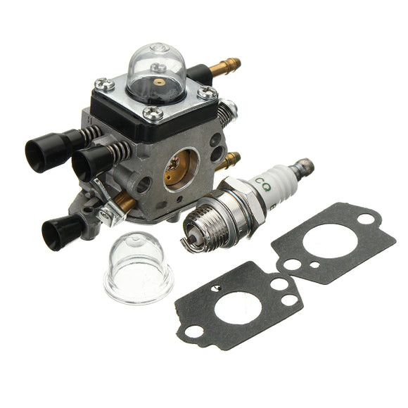 Motorcycle Carburetor Spark Plug Kit For Stihl BG45 BG55 BG65 BG85 SH55 Blower Zama C1Q-S68G