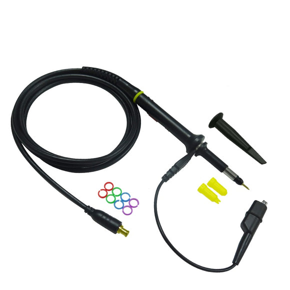 Cleqee 1pcs MCX Oscilloscope Probe Black 60Mhz Probe for Mini Oscilloscope DSO201 DS201 DSO203 DS203 DSO202 DSO QUAD VC101 10X