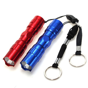 Elfeland 3W Portable EDC LED Flashlight Mini Keychain Light