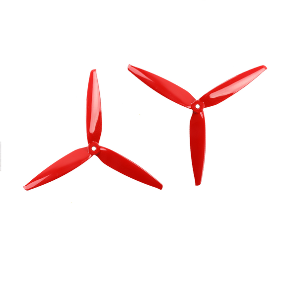 2 Pairs Gemfan Flash 7040 7 Inch Long Range 3-Blade Propeller Support POPO for RC Drone FPV Racing