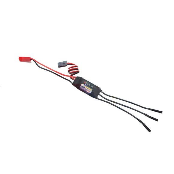 AEORC E-Power BE003 Motor Speed Controller 10A Brushless ESC 4S 5S with UBEC 2mm Banana Plug JST Connector for RC Airplane FPV Racing Drone