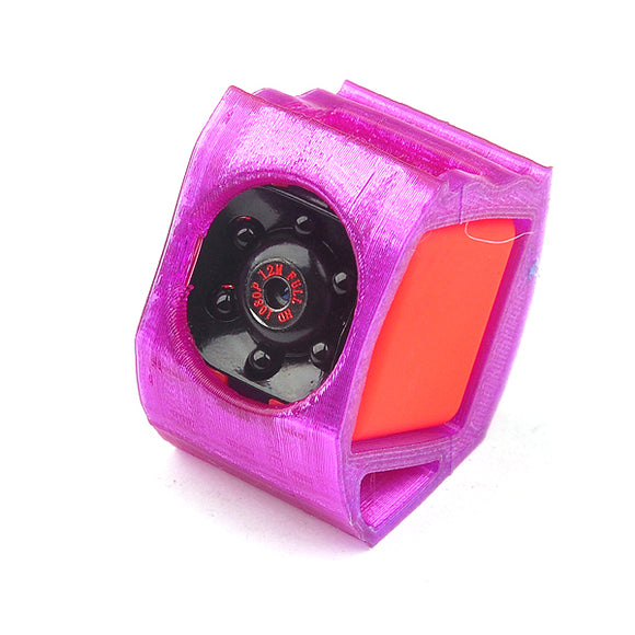 3D Printer TPU Camera Mount for SQ11 1080P Damping 30 Degree Elevation Angle for RC Drone 7.2g