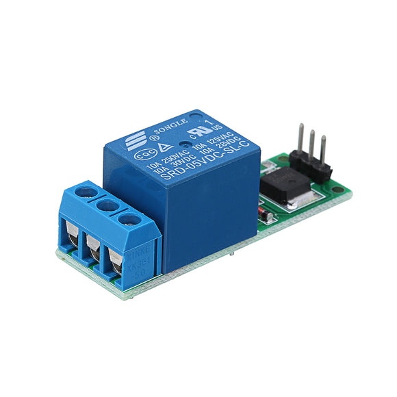 5pcs 1CH Channel DC 12V 60-70MA Self-locking Relay Module Trigger Latch Relay Module Bistable