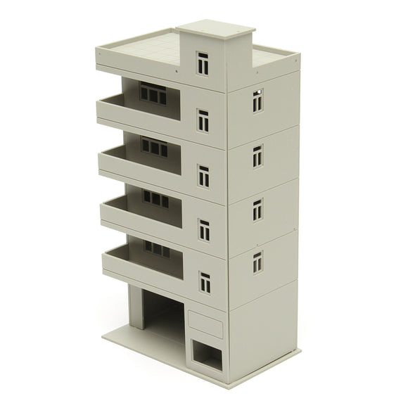 1/87 Models Railway Modern Business Building Scale Train Layout For Sandbox