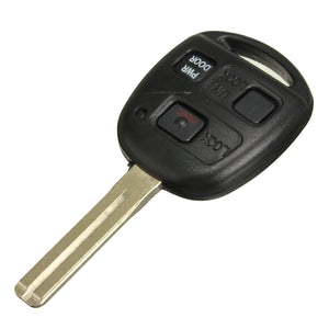 3 BTN Uncut Fob Power Door Remote Entry Key for Lexus