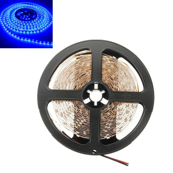 5M 300 SMD 3528 Blue Non-Waterproof DC 12V LED Strip Lights