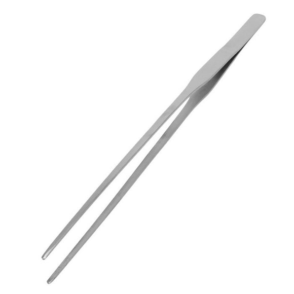 Stainless Steel Aquarium Straight Tweezer Aquatic Shrimp Reef Plant Grass Straight/Curved Tweezr