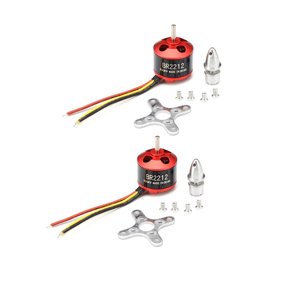 2PCS Racerstar BR2212 930KV 2-4S Brushless Motor For RC Models