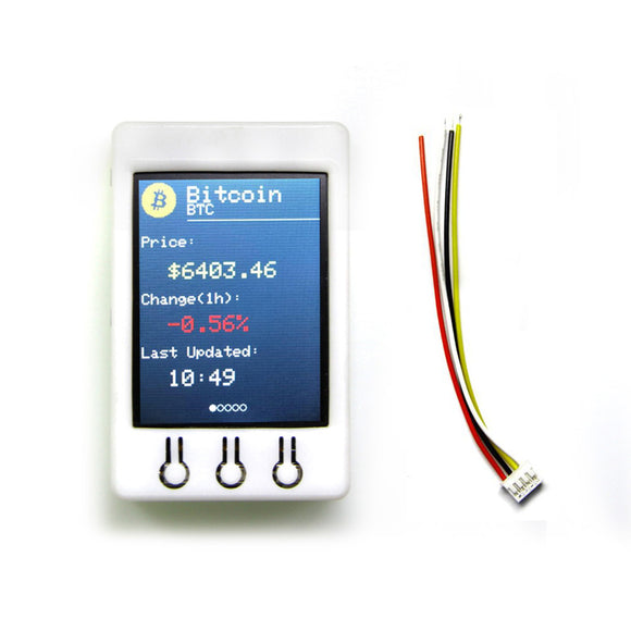 Wemos TTGO T-Watcher BTC Ticker ESP32 For Arduino Bitcoin Price Program 4M SPI Flash Psram Module
