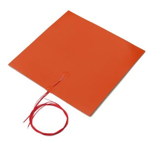 1400w 240V 400*400mm Silicone Heater Bed Pad For 3D Printer Without Hole