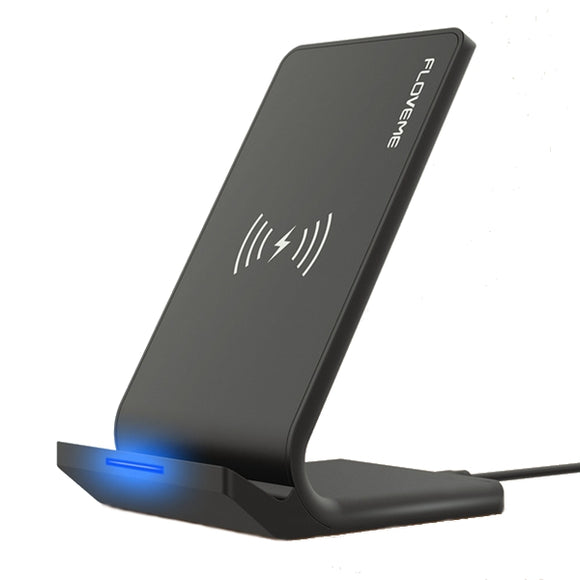 FLOVEME Qi Wireless Charger Desktop Phone Holder For iPhone X 8Plus Samsung S8 Note 8