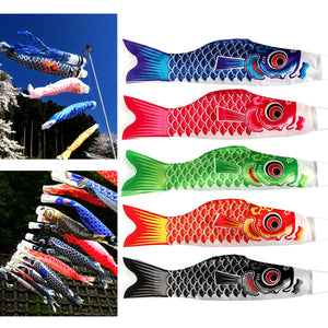 Japanese Carp Flag Carp Banners Windsock Sailfish Koinobori Sailfish Wind Streamer Multicolor Fish