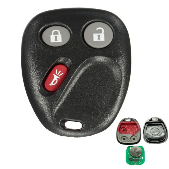 3 Button Remote Electronics key Keyless Entry Fob Control For GM 21997127 LHJ011
