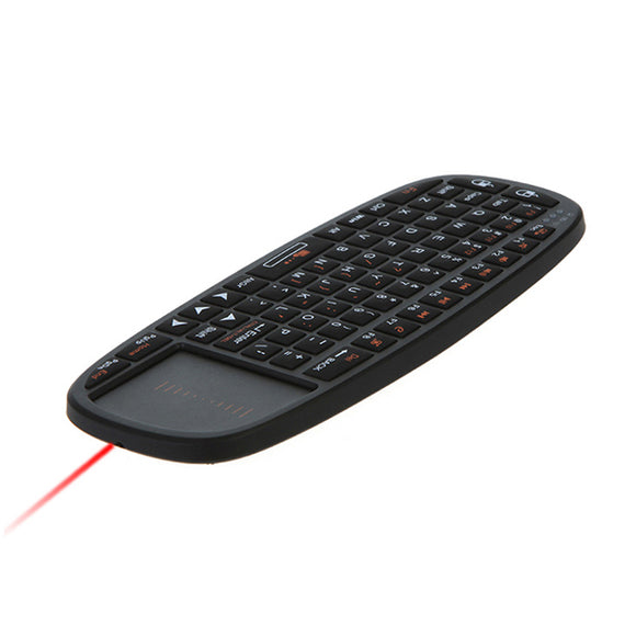 Rii i10 k10 3-IN-1 Smart Wireless 2.4GHz Mini Keyboard Touchpad Air Mouse Laser Pointer