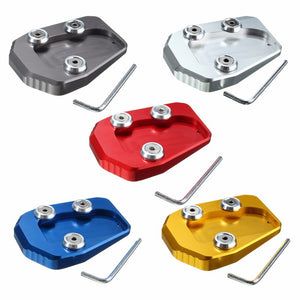 CNC Side Kickstand Stand Extension Plate For Yamaha MT-09 MT09 2013-2015