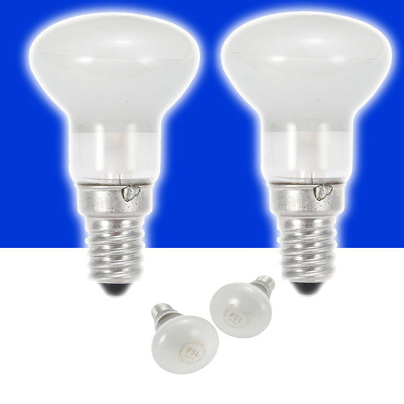 2x E14 30W R39 SES Lava Reflector Spotlight Light Bulb AC220V