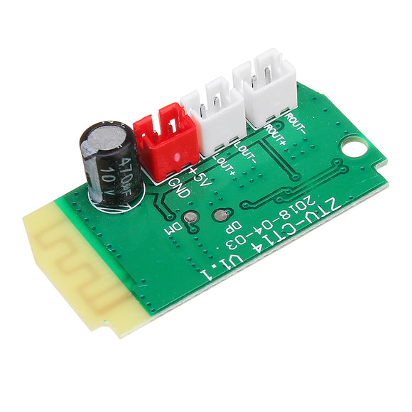 3pcs 3Wx2 Mini Bluetooth Receiver Module With 4Ohm Speakers Power Amplifier Audio Board Decoding