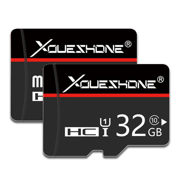 Xoueshone 32GB Class 10 High Speed Memory Card TF Card with Adapter for Mobile Phone Camera GPS