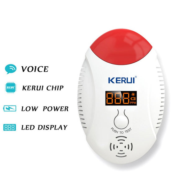 KERUI CD17 Individual Version Carbon Monoxide LED CO Home Alarm Gas Detector Poisoning Smoke Sensor