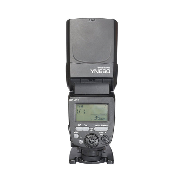 Yongnuo YN660 Wireless GN66 2.4G Flash Speedlite for Canon Nikon Pentax Cameras