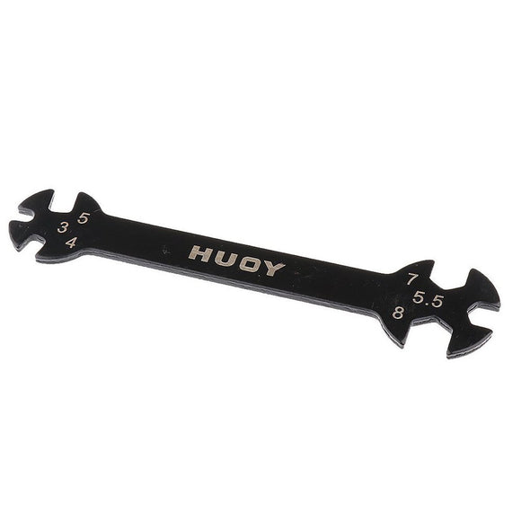 3.0/4.0/5.0/5.5/7.0/8.0MM 6 In 1 Push Rod & Nuts Small Spanner Wrench Tool For RC Models