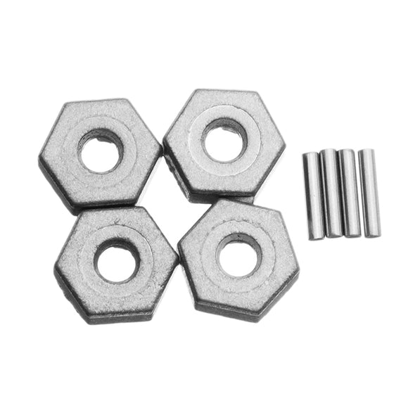 8PCS 25-ZJ09 Alloy Hexagonal Adapter For 9125 1/10 RC Car Parts