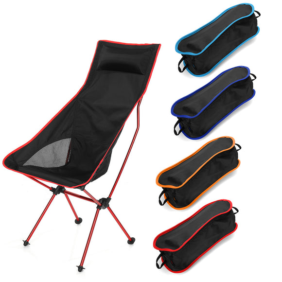ZANLURE 600D Oxford Ultra-Light Folding Camping Chair Portable Outdoor Fishing Chair BBQ Seat