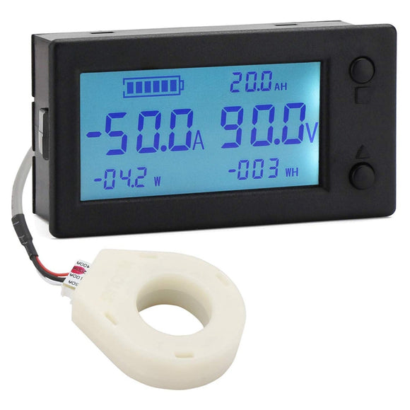 STN LCD Display Digital Multimeter Voltage Ampere Power Energy Ammeter Voltmeter Battery Volt Amp Meter AH Monitor Panel