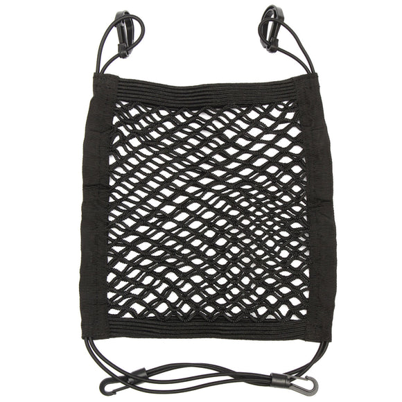 Car Back Rear Trunk Seat Elastic String Net Mesh Storage Bag Pocket Cage