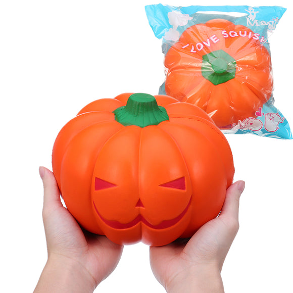 Humongous Squishy Giant Pumpkin 20CM Vegetables Jumbo Toys Gift Collection With Packaging
