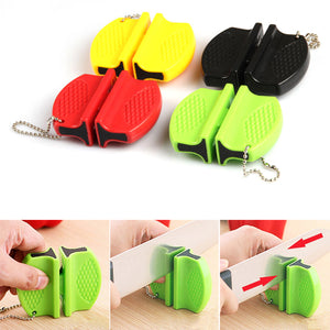 Portable Outdoor Mini Knife Sharpener Tools Grindstone Scissors for Knives Kitchen Accessories
