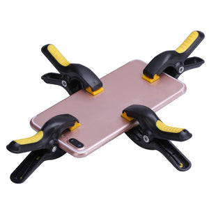 4pcs Plastic Clip Fixture LCD Screen Fastening Clamp for iPhone iPad Tablet Mobile Phone Repair Tool