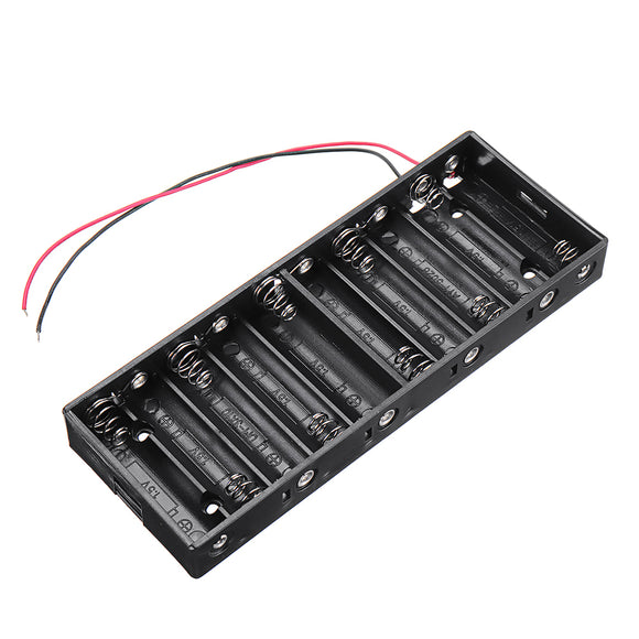 5pcs 10 Slots AA Battery Box Battery Holder Board for 10xAA Batteries DIY kit Case
