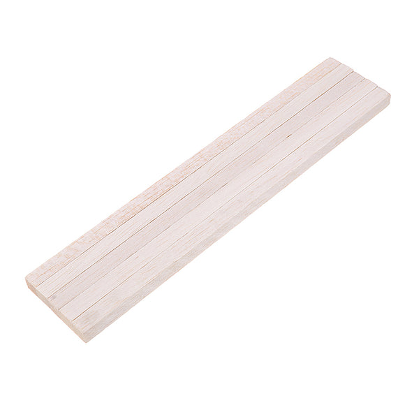 5Pcs/Set 250mm Square Balsa Wood Wooden Stick Natural Dowel Unfinished Rods for DIY Crafts Airplane Model