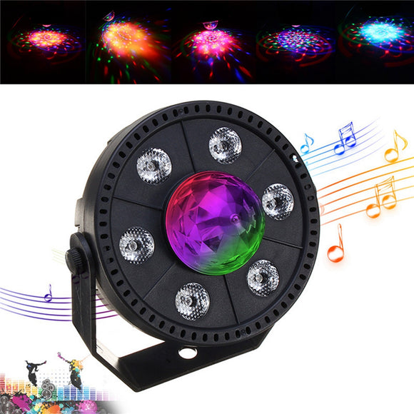 RGB LED Stage Light Strobe Light Crystal Ball Party Club DJ Disco Atmostphere Light AC90-265V